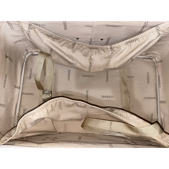 Vintage Valoroso Navy Rolling Suitcase with Brass Hardware – Classic Pilot Style - Picture 6 of 14